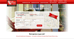 Desktop Screenshot of bovardanderson.com